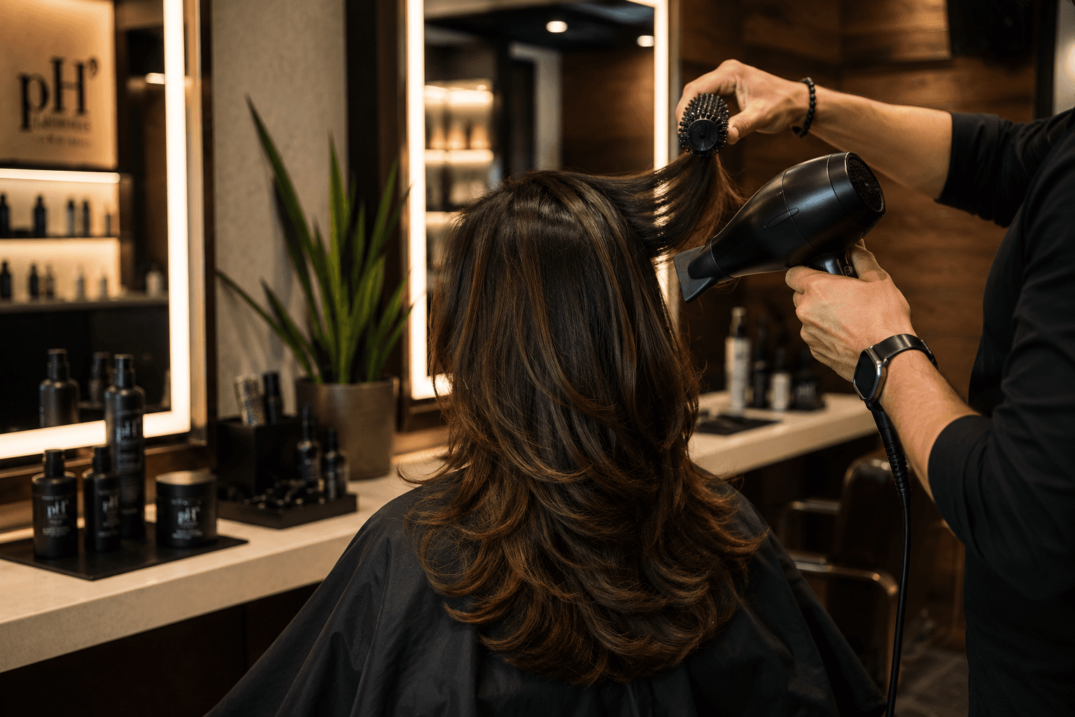 Haircuts & Styling at Hair Cafe Unisex Salon